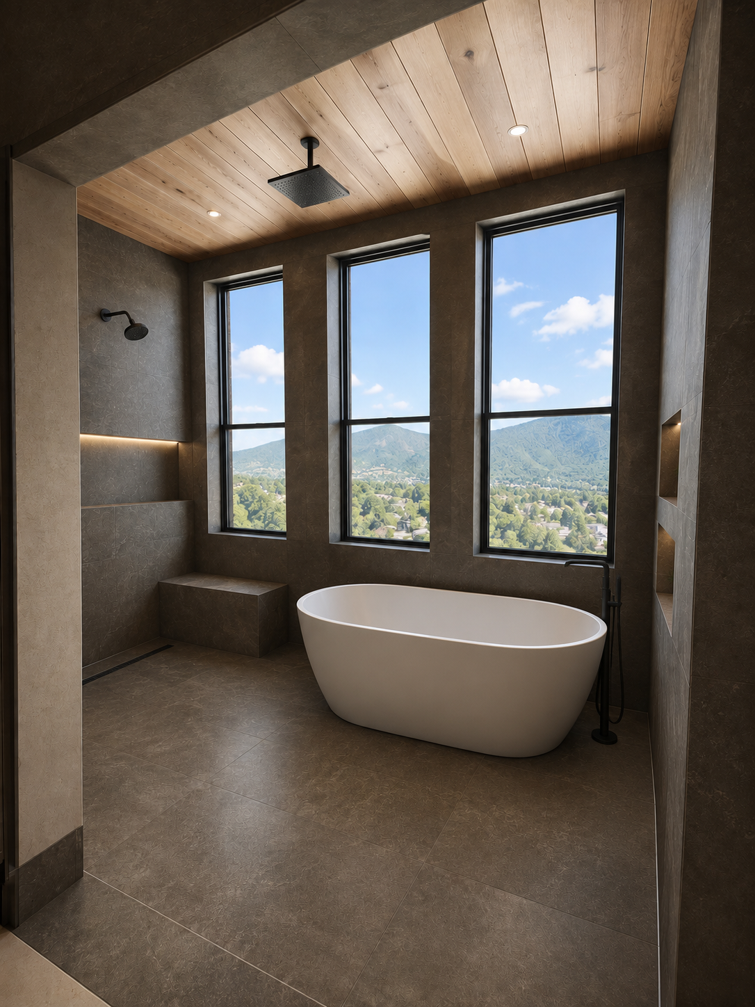Project Spotlight: The Tycoon Estate Tile Bathrooms